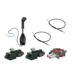 4-sekce hydraulická sada čelního nakladače