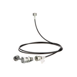 Servisní testovací kabel 2000 mm s konektorem DKOL M22x1,5 pro diagnostiku hydraulického systému. Určeno pro tlakoměry se závitem G1/4".