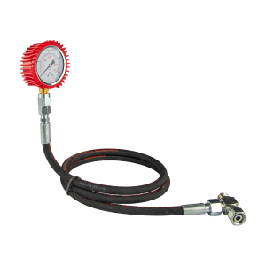 Sada tlakoměru oleje, manometr 160 bar, hadice 1500 mm a T-kus BBA M18x1,5