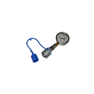 Manometr glycerinový 0-250 Bar 63 mm 1/4" se zástrčkou