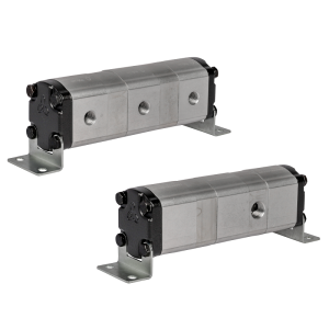 Přesný ozubený dělič průtoku oleje GR20 3x11,4cm3 1xIN - 3xOUT bez vyrovnávacích ventilů. Rozsah vstupního průtoku oleje: 41,4 - 80L/min.