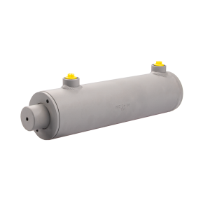 Válec dvoučinný hydraulický válec délka: 380 mm zdvih: 200 mm 80/45/200 bez uší