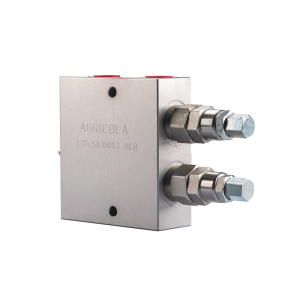 Hydraulický regulační ventil pro lisovací přípojky SIPMA ZP-3-00: 3/8" průtok: 40L/min max. tlak: 250bar