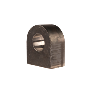 Navařitelné očko na čep s otvorem FI 25,2 mm, uchycení pro přivaření hydraulického válce 25x50x30mm