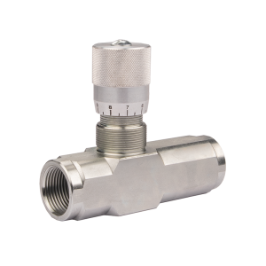 Jednocestná hydraulická škrticí klapka VRFU 90 1" s přesnou regulací