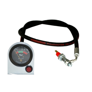 Tlakoměr oleje MF255 C-360-3P s držákem a kontrolkou