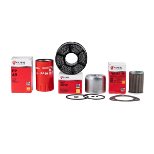 Sada filtrů pro traktor URSUS 2812 MF 235 255 Filtr motorového oleje + palivový filtr + filtr zdvihového oleje + vzduchový filtr