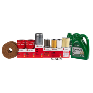 Kompletní sada filtrů pro traktor Ursus U912/914 U1012/1014 Filtry motorového oleje + palivové filtry + vložka olejového filtru + filtr zdvihového oleje + vložka vzduchového filtru + motorový olej TURDUS 15W40 10L