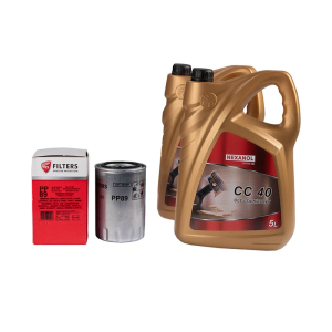 PP89 PP-8.9 filtr motorového oleje pro traktor MF4 + motorový olej NEXANOL CC 40 10L