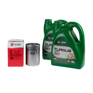 PP89 PP-8.9 filtr motorového oleje pro traktor MF4 + motorový olej TURDUS 15W40 10L
