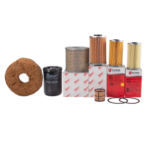 Sada filtrů pro traktor Zetor 5211-7245 Filtr motorového oleje + palivové filtry + vložka filtru posilovače řízení + hydraulický filtr + vložka vzduchového filtru + sítko filtru zvedáku