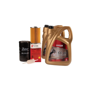 Sada filtrů pro traktor Zetor Forterra 8621-11641 Filtr motorového oleje + palivový filtr + vložka palivového filtru + motorový olej NEXANOL CC 40 10L