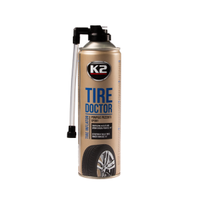 Tmel na opravu poškozených proražených pneumatik TIRE DOCTOR K2 500ml