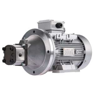 Pravé zubové hydraulické čerpadlo 12L + 3fázový elektromotor IE3 400V 2,2kW 10MPa