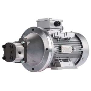 Pravé hydraulické zubové čerpadlo 15L + 3fázový elektromotor IE3 400V 3kW 11MPa