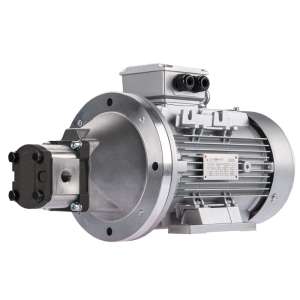 Pravé zubové hydraulické čerpadlo 39L + 3fázový elektromotor IE3 400V 7,5kW 11MPa