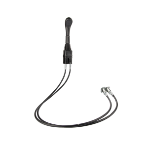Sada pro přestavbu pákového rozdělovače Badestnost. Joystick bez tlačítka + 2x 2m kabel + 2x sada komponent P40