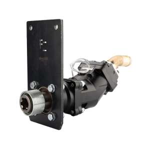 Hydraulické čerpadlo 7pístové se sací hubicí XPi 12 0523820 šikmé 1proudové 12cm3 obousměrné v sadě s adaptérem s nástavcem pro kloubový hřídel na čerpadlo UNI a deskou skupiny 3