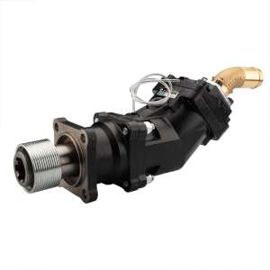 Hydraulické čerpadlo 7pístové se sací hubicí XPi 50 0523770 šikmé 1proudové 50cm3 obousměrné v sadě s adaptérem s nástavcem pro vývodový hřídel k čerpadlu UNI