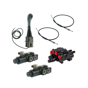 4-sekce hydraulická sada čelního nakladače