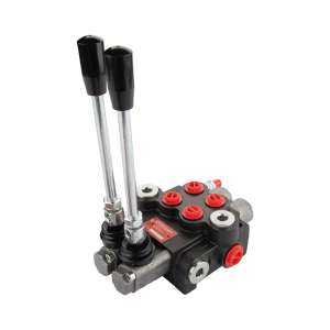 Hydraulický rozvaděč 2 sekce 40L Hydrolider s jednou sekcí a západkou