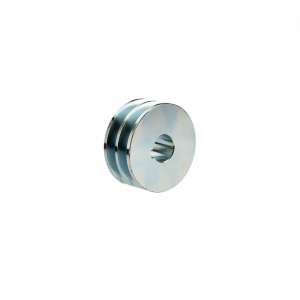Kladka 2x13 fi80 / 24 mm, drážka 8 mm