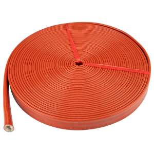 Protipožární návlek na kabely a hadice, tepelný štít se silikonovým povlakem, 19 mm, 1 m