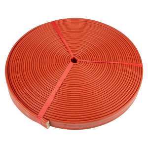 Protipožární návlek na kabely a hadice, tepelný štít se silikonovým povlakem, 22 mm, 1 m