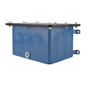Nádrž na hydraulický olej, 6l, montáž na stěnu, s plným krytem