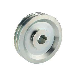 Dvojitá kladka pro dva řemeny Szajba 2x13 fi 150 / 28mm drážka 8mm