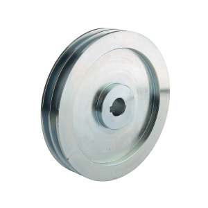Dvojitá kladka pro dva řemeny 2x13 fi 200 / 24mm drážka 8mm