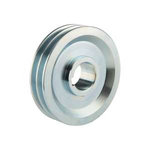 Dvojitá kladka pro dva řemeny 2x13 fi150 / 42mm drážka 12mm