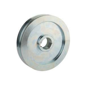 Dvojitá kladka pro dva řemeny 2x13 fi200 / 42mm drážka 12mm