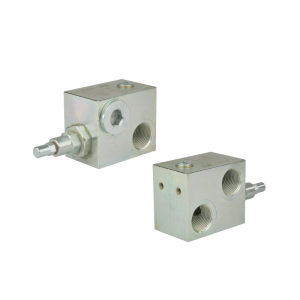 Přepadový pojistný ventil VMPP 1" seřiditelný 50-400 barů