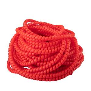 Spirálový kryt pro hydraulickou hadici červený WM16 13-18mm 10 metrů