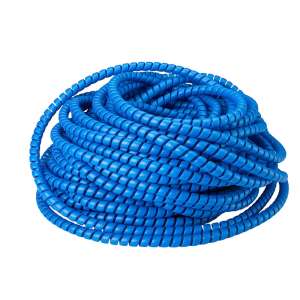 Spirálový kryt pro hydraulickou hadici, modrý, WN16, 13-18 mm, 10 metrů