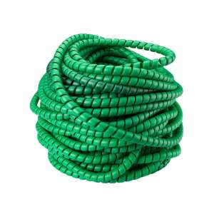 Zelený spirálový kryt pro hydraulickou hadici WN20 16-22 mm