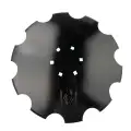 Ozubený kotouč pro diskové brány, 10 radlic, 510x4mm, 6 otvorů