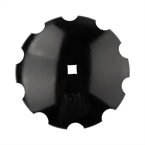 Ozubený kotouč pro diskové brány, 10 radlic, 610x6mm, otvor 41x41mm