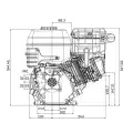 Spalovací motor Briggs &amp; Stratton XR950 s čerpadlem GR1 3,80 cm3