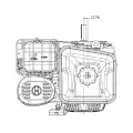 Spalovací motor Briggs &amp; Stratton XR950 s čerpadlem GR1 3,80 cm3