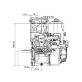 Spalovací motor Briggs &amp; Stratton XR950 s čerpadlem GR1 3,80 cm3