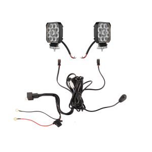 Dvě pracovní lampy 9xLED 1133 LM 20W + připojení 0,25 m