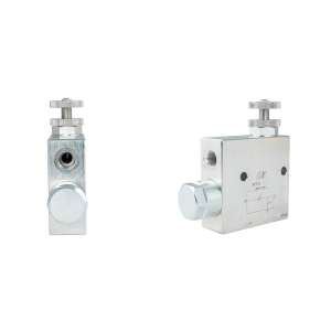 Hydraulický ventil regulátoru průtoku RFP3 3/4" s vypouštěním přebytečného hydraulického oleje
