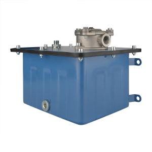 Nádrž na hydraulický olej, 6l, montáž na stěnu + filtr + plnička