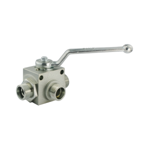 Vysokotlaký 3/2 cestný kulový kohout M16x1,5 20L/min