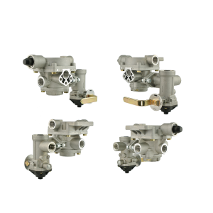 Brzdový ventil přívěsu HZS-4 + regulátor 4 rozsah M22x1,5