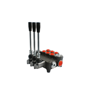 Hydraulický monoblokový rozvaděč 3 sekční 80L 