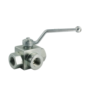 Vysokotlaký 3/2 cestný kulový kohout 1/4" 25L/min