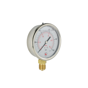 Manometr glycerinový 0-60 Bar 1/2"